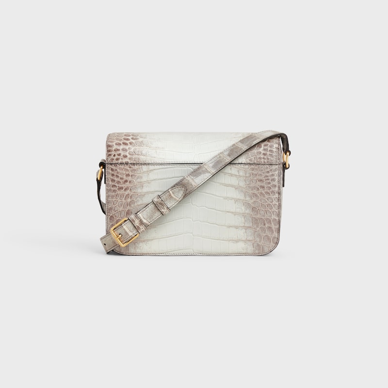 Celine BOLSO TRIOMPHE CLASSIQUE DE PIEL DE COCODRILO DEL NILO