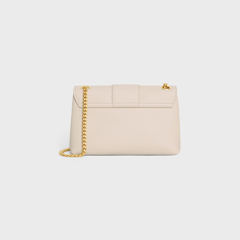 Celine BOLSO VICTOIRE CELINE MEDIANO DE PIEL DE BECERRO FLEXIBLE CON TEXTURA GRANULADA