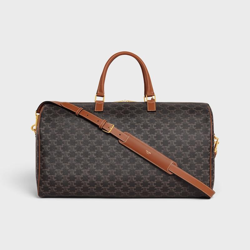 Celine Bolso Voyage Grande De Lona Triomphe Con Estampado Celine