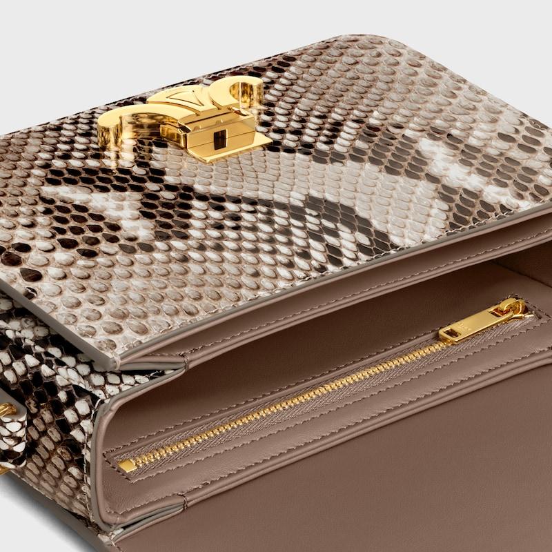 Celine BOLSO TEEN TRIOMPHE DE PIEL DE PITÓN