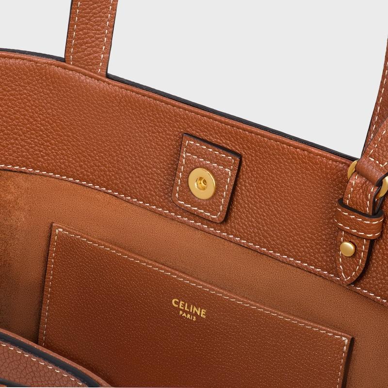 Celine MINIBOLSO CABAS ANAIS DE PIEL TRIOMPHE Y PIEL DE BECERRO CON TEXTURA GRANULADA