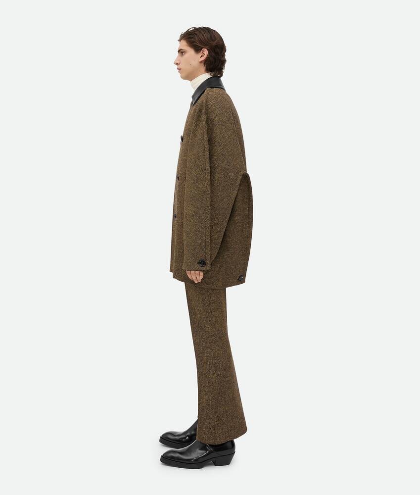 Bottega Veneta Abrigo De Rizo De Algodón Compacto Doble