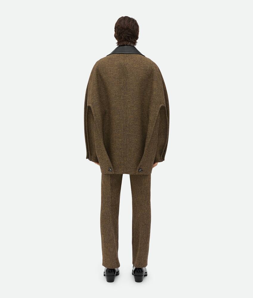 Bottega Veneta Abrigo De Rizo De Algodón Compacto Doble