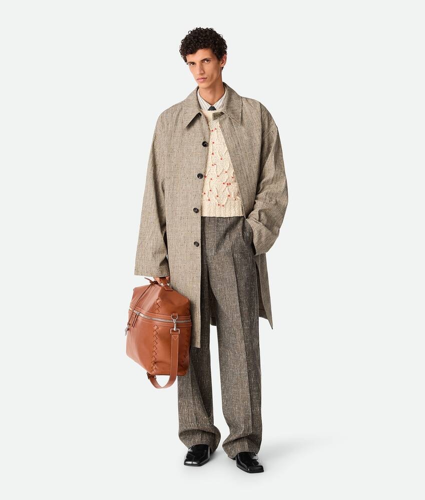 Bottega Veneta Abrigo De Viscosa Con Motas De Color