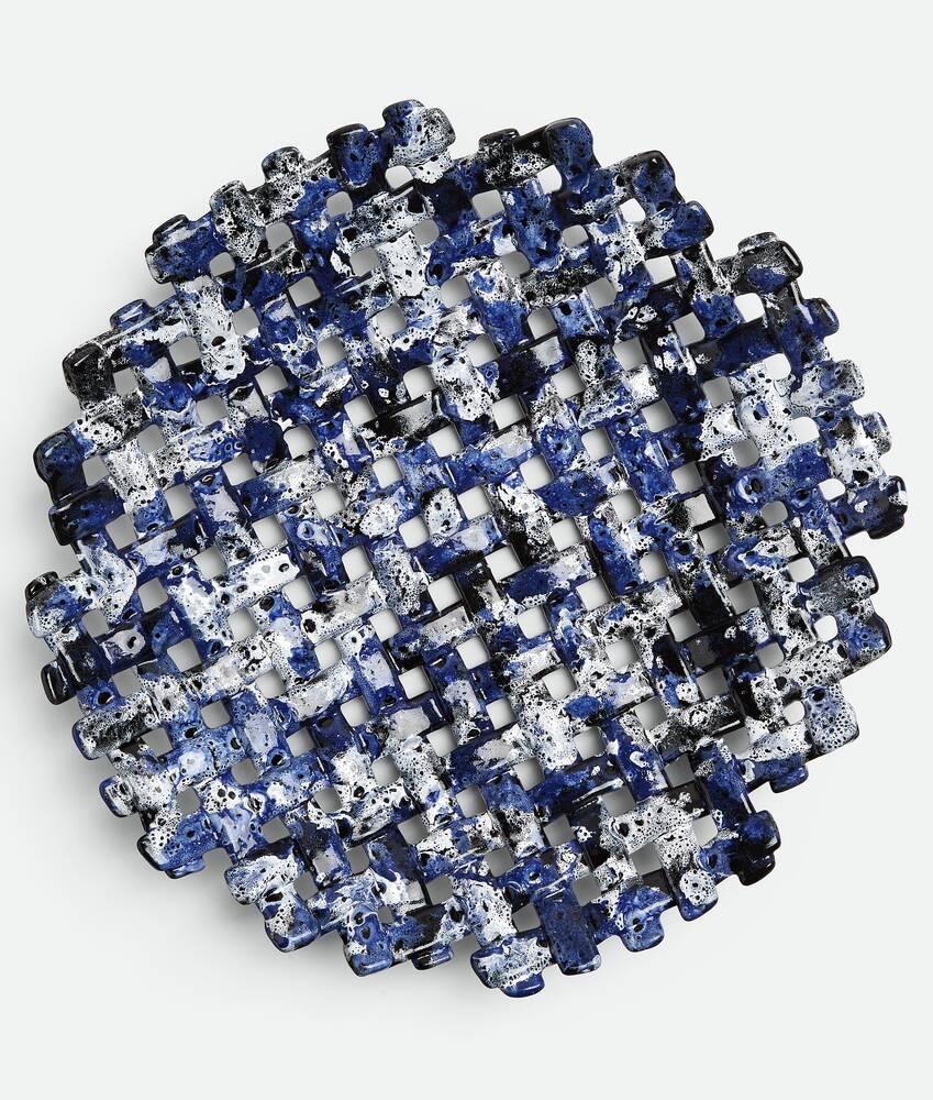 Bottega Veneta Bandeja Esmaltada Volcanic Intrecciato