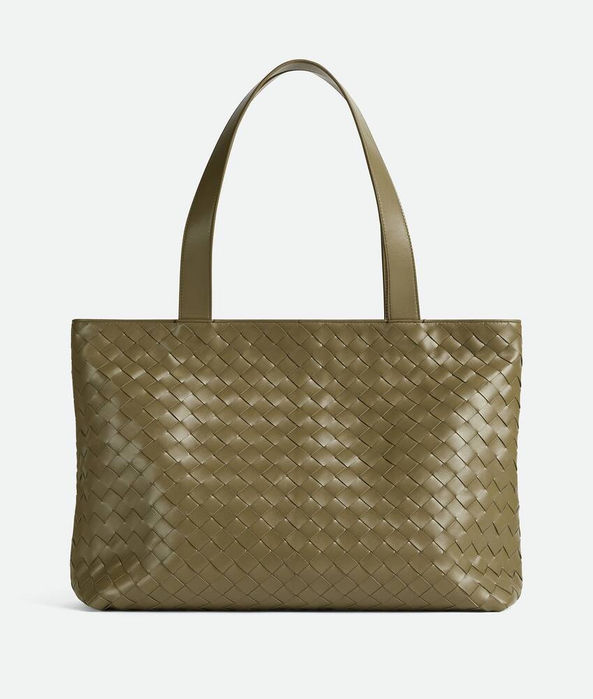 Bottega Veneta Bolso Tote Intrecciato pequeño con cremallera