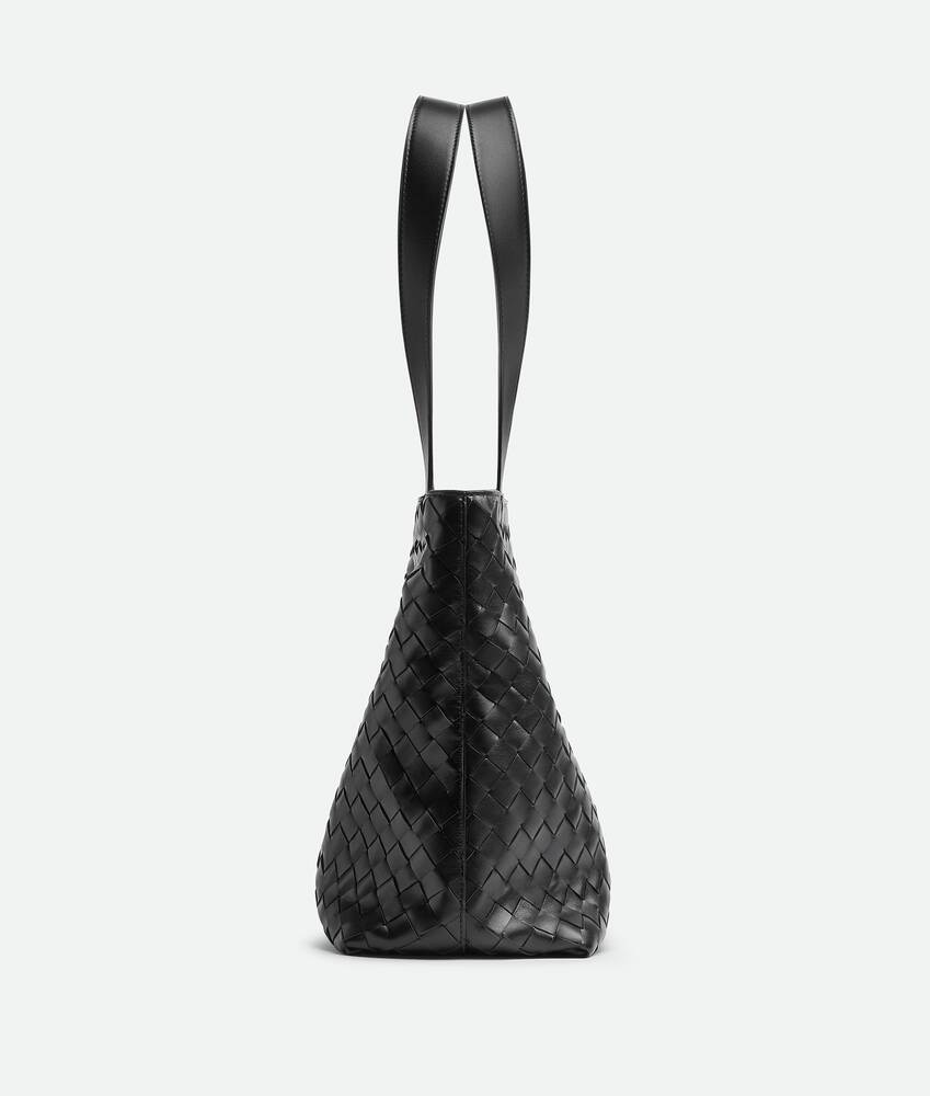 Bottega Veneta Bolso Tote Intrecciato Pequeño Con Cremallera