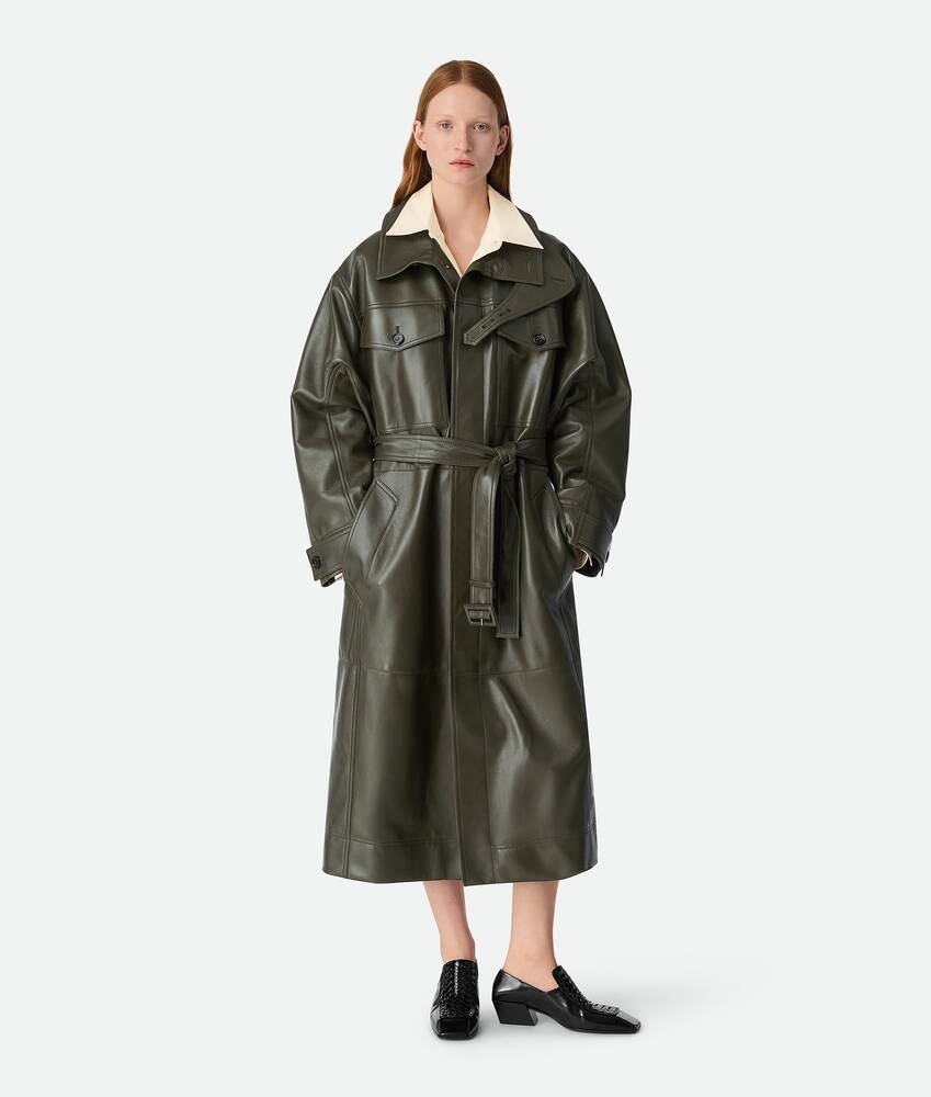 Bottega Veneta Abrigo de piel