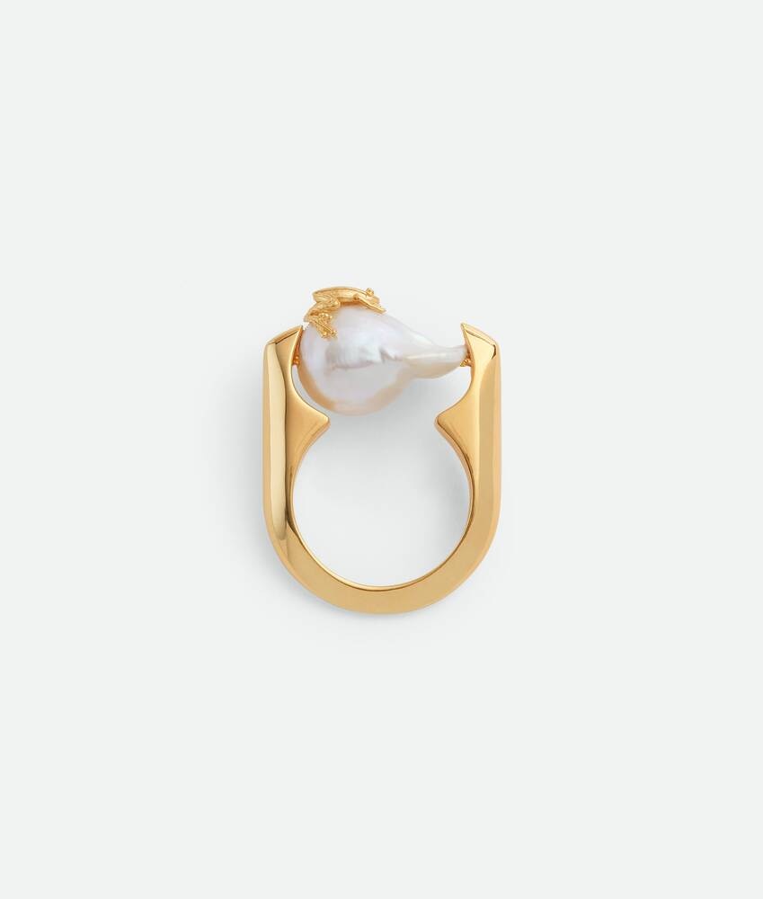 Bottega Veneta Anillo Rana Pearl