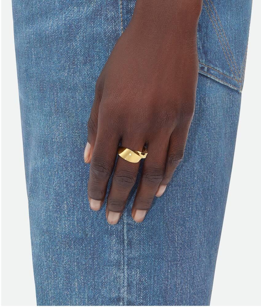 Bottega Veneta Anillo Twist