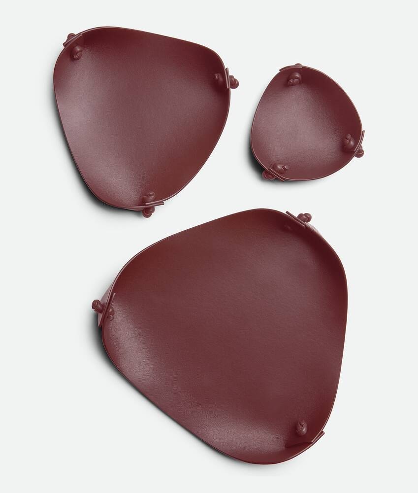 Bottega Veneta Bandeja Grande De Piel