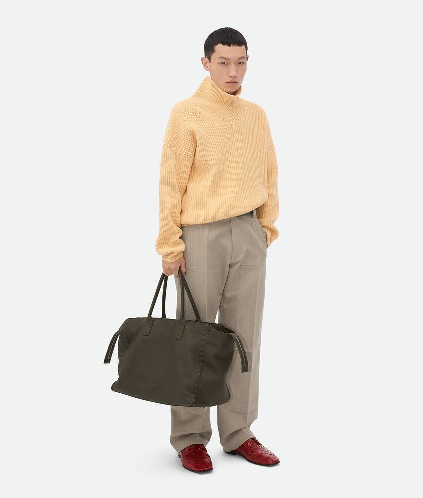 Bottega Veneta Bolso Cabat Grande Con Cremallera