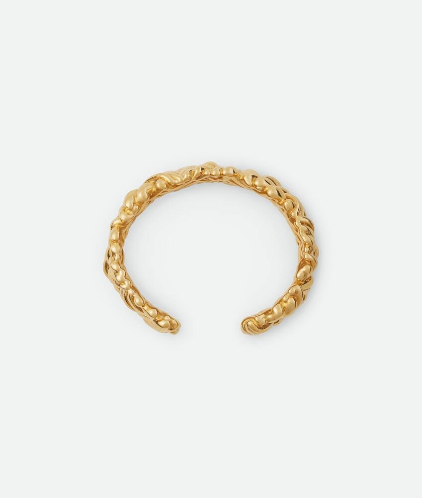 Bottega Veneta Brazalete Intreccio Ancho