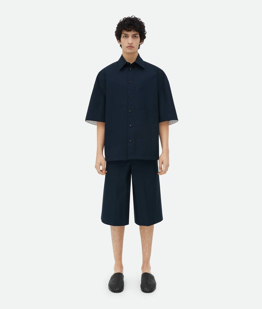 Bottega Veneta Camisa De Algodón Compacto