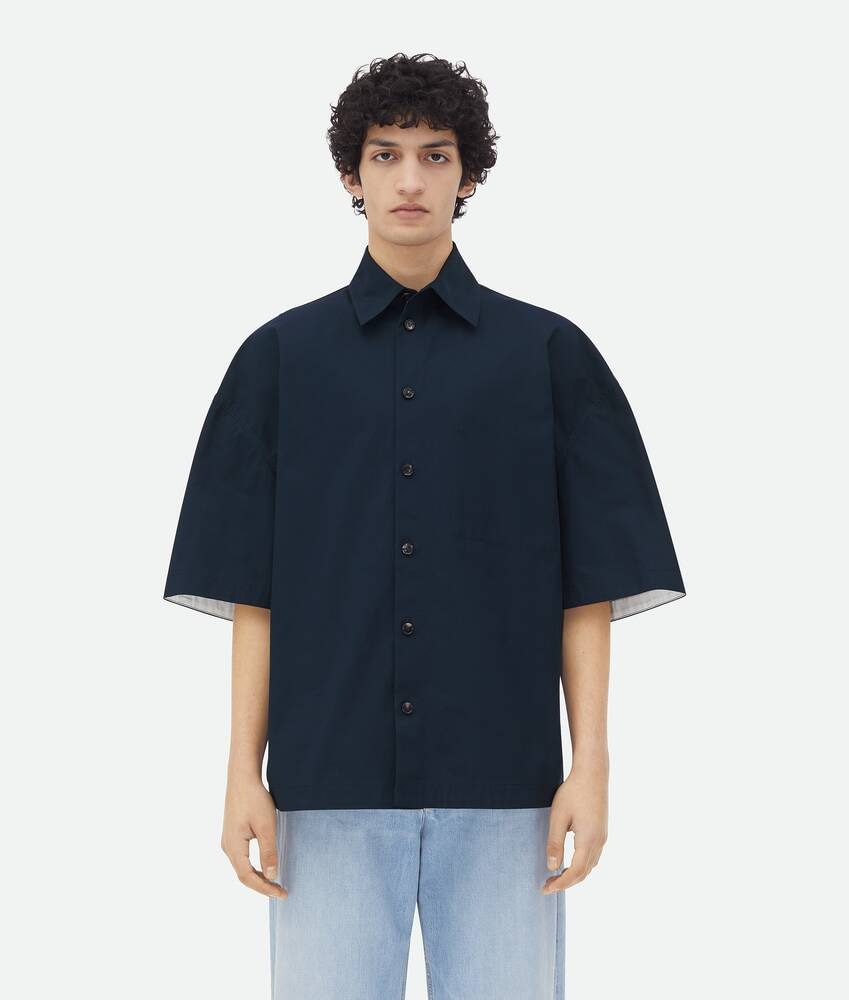 Bottega Veneta Camisa De Algodón Compacto