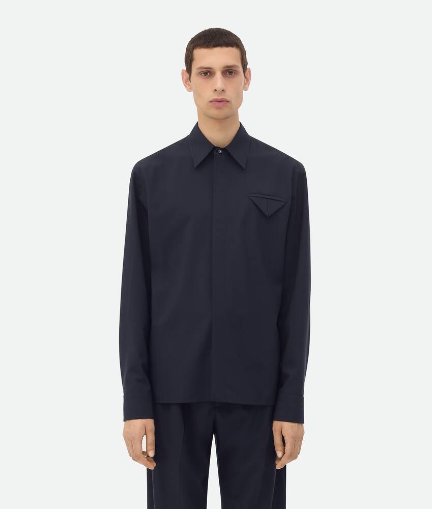 Bottega Veneta Camisa De Lana Fina