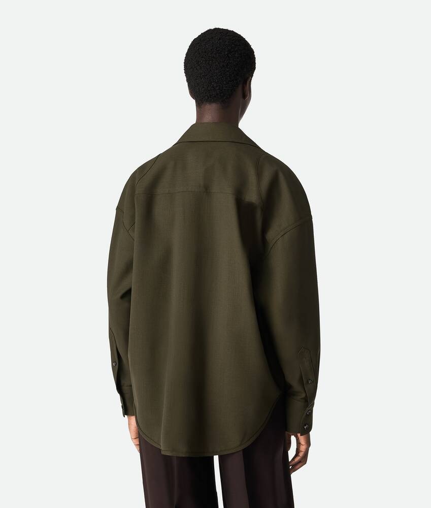 Bottega Veneta Camisa De Lana Ligera