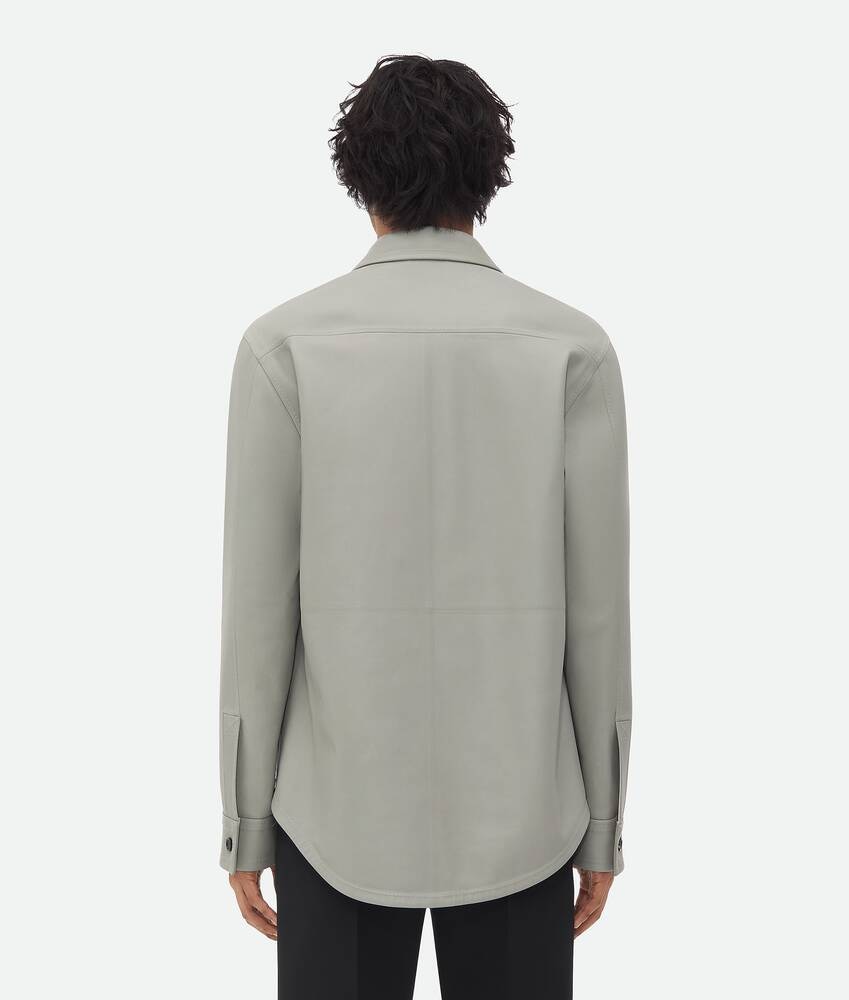 Bottega Veneta Camisa De Piel Adherida