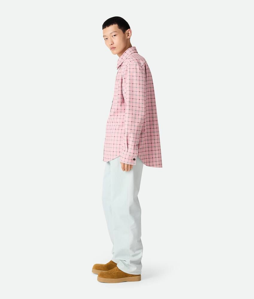 Bottega Veneta Camisa De Piel Estampada