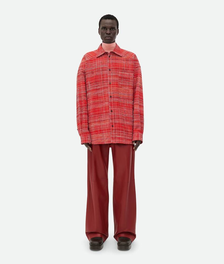 Bottega Veneta Camisa de viscosa texturizada