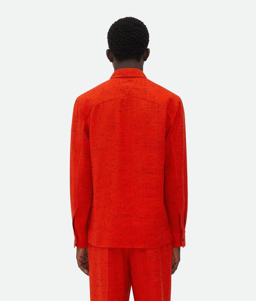 Bottega Veneta Camisa De Viscosa Y Seda