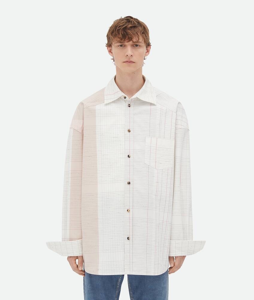 Bottega Veneta Camisa Notebook De Algodón