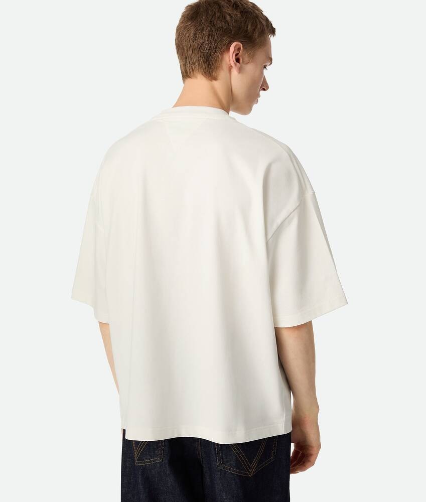 Bottega Veneta Camiseta De Punto De Algodón Suave