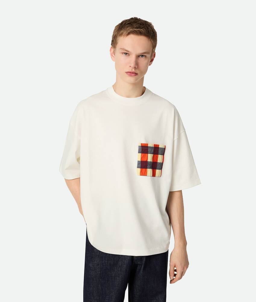 Bottega Veneta Camiseta de punto de algodón suave