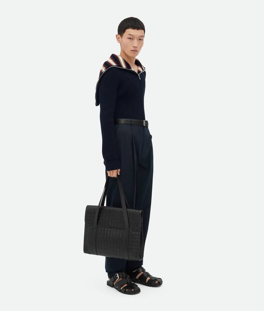 Bottega Veneta Cárdigan De Algodón A Rayas