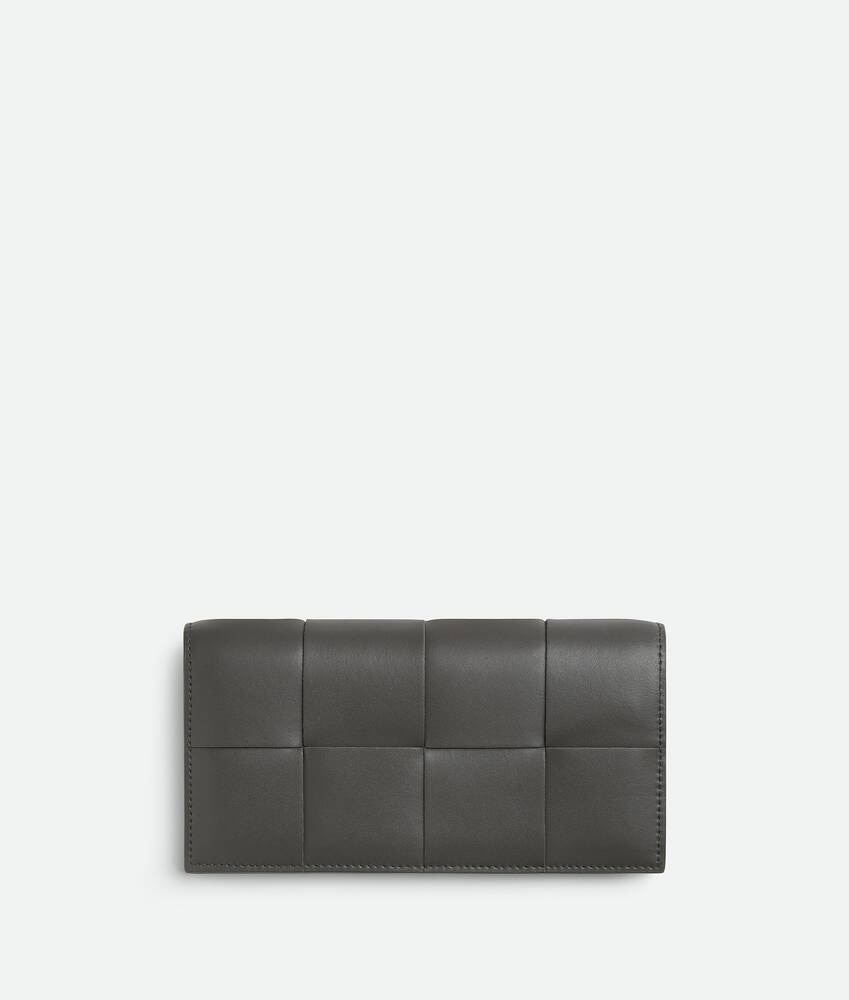 Bottega Veneta Cartera Cassette larga con monedero