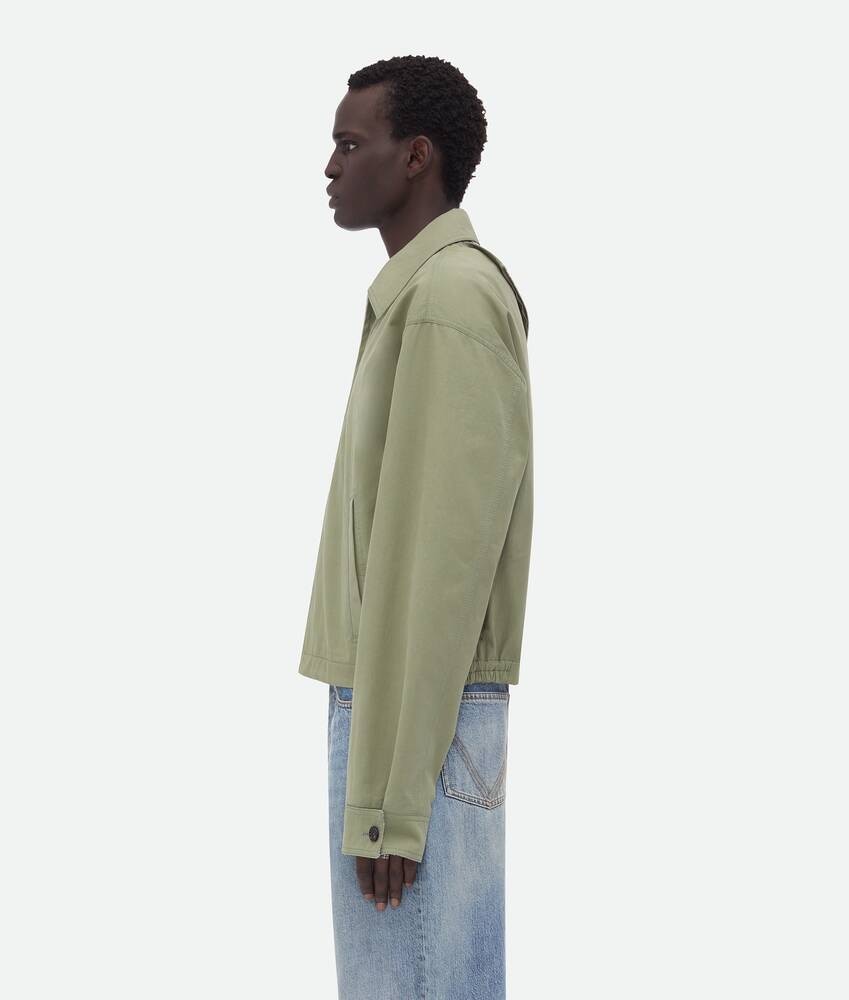 Bottega Veneta Cazadora De Sarga De Algodón Ligero