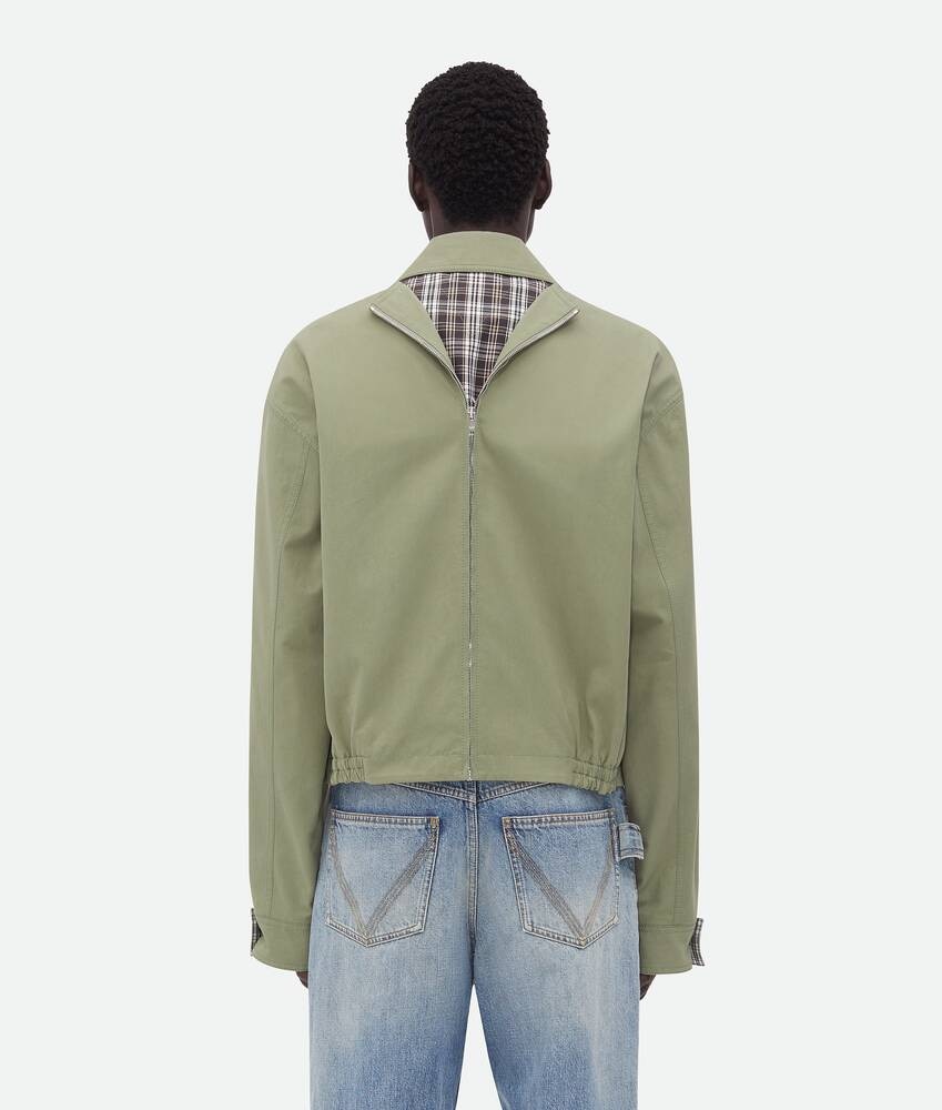 Bottega Veneta Cazadora De Sarga De Algodón Ligero