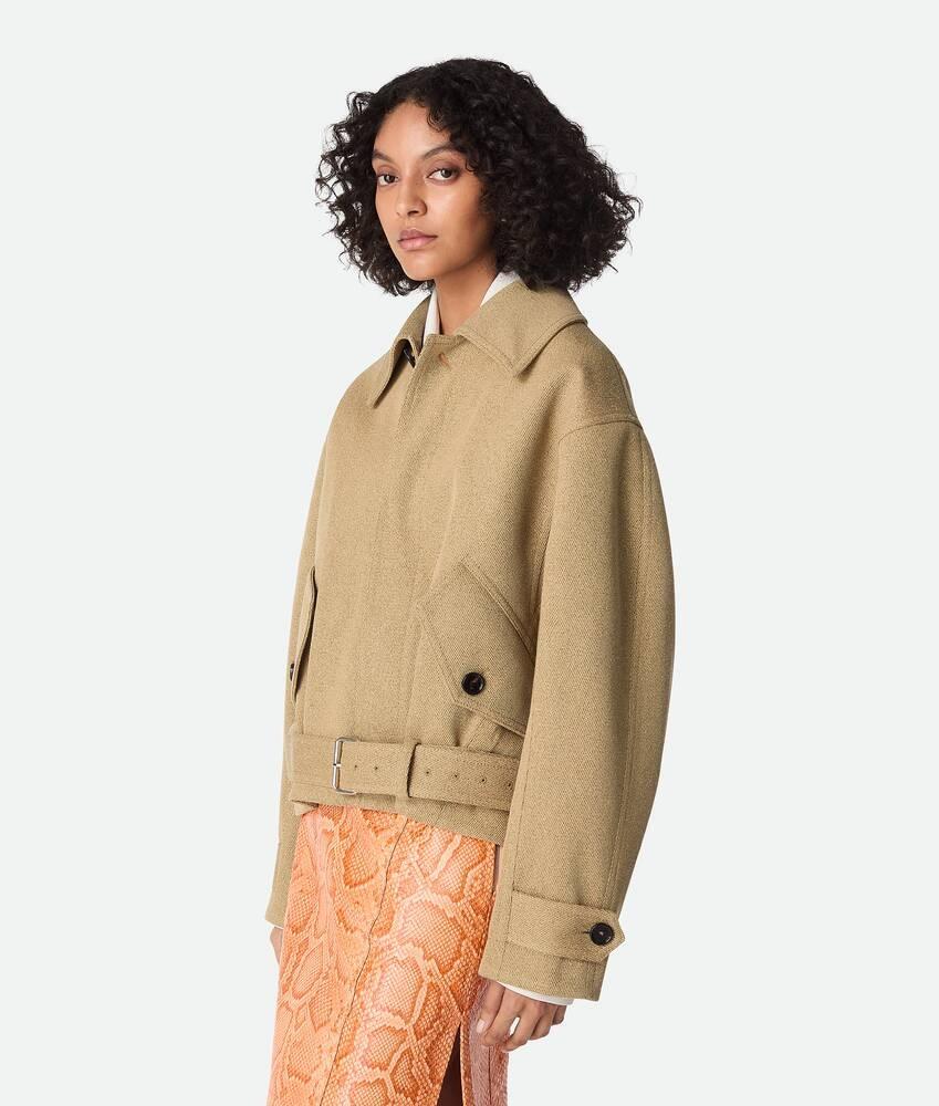 Bottega Veneta Chaqueta Bomber De Rizo De Algodón