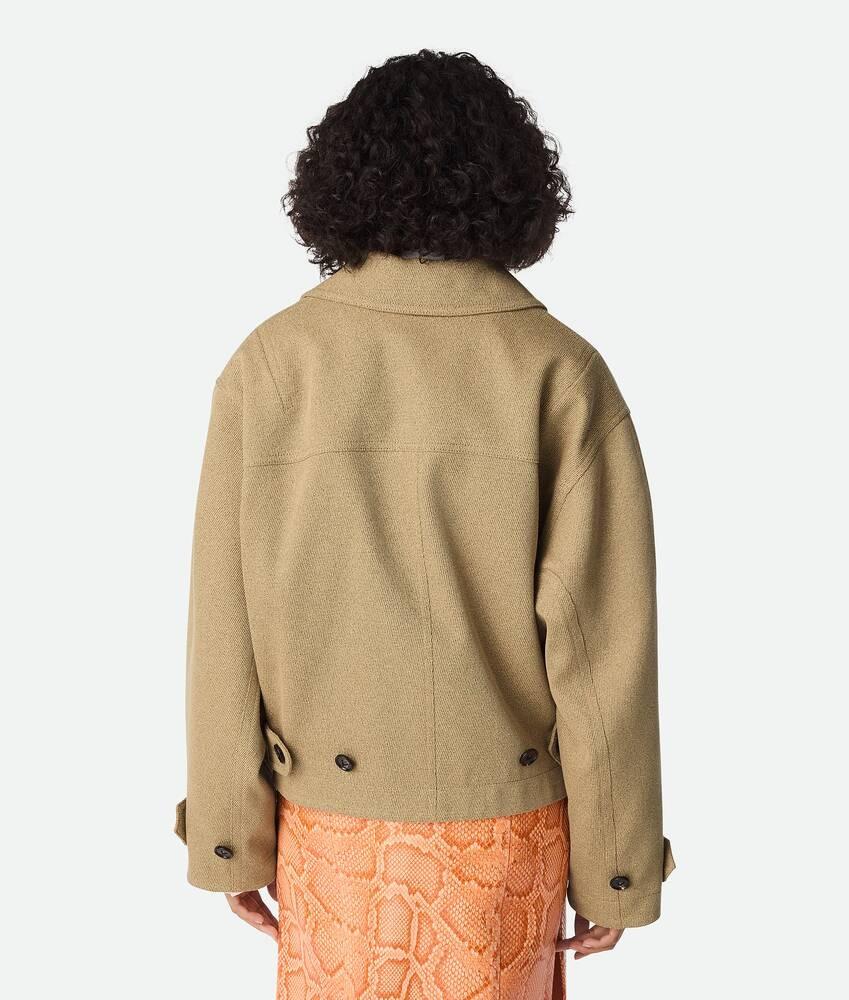 Bottega Veneta Chaqueta Bomber De Rizo De Algodón