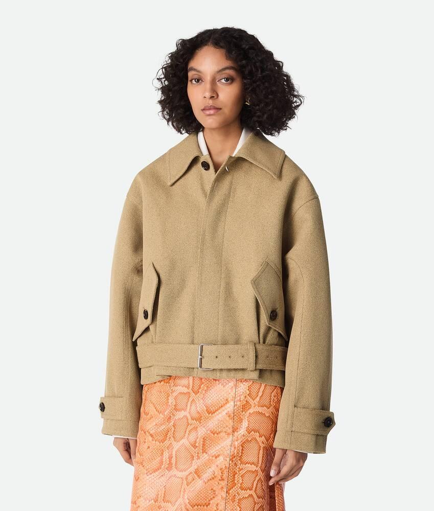 Bottega Veneta Chaqueta bomber de rizo de algodón