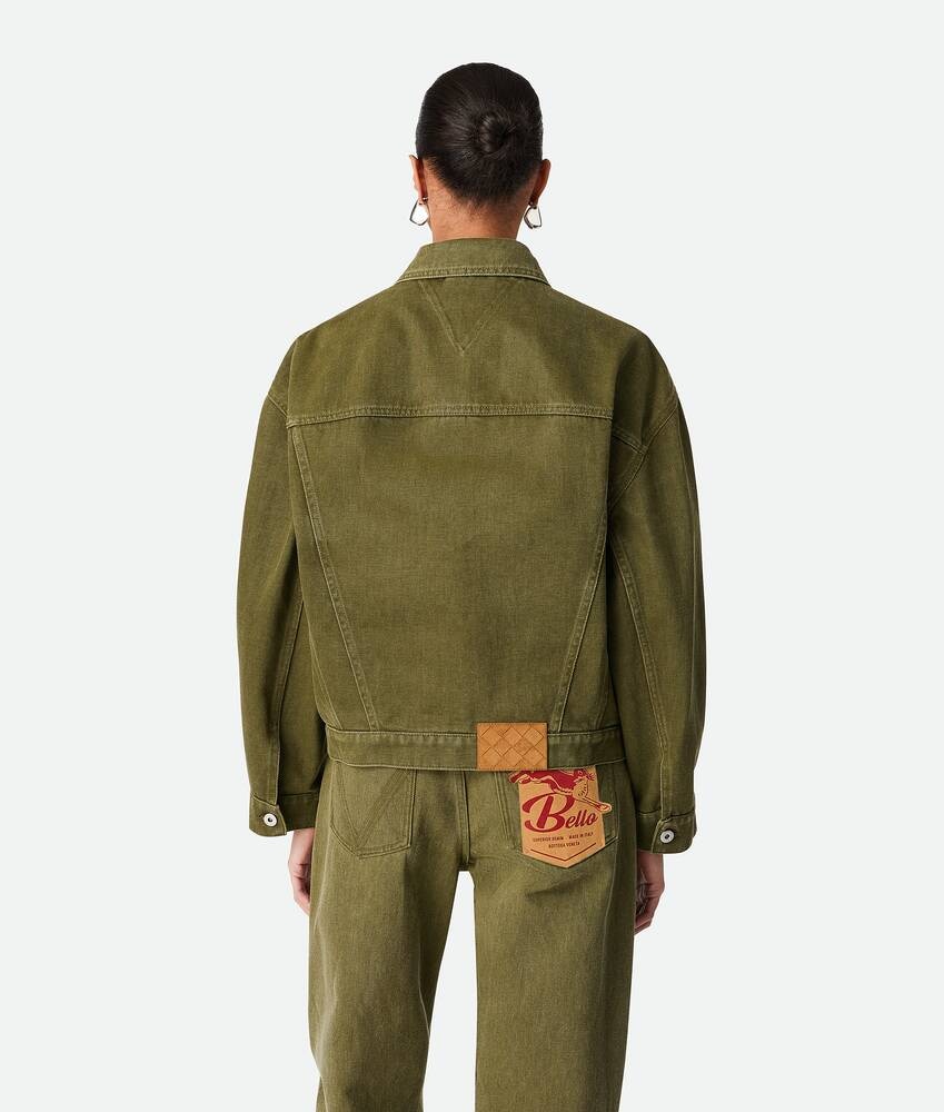 Bottega Veneta Chaqueta De Denim Teñido