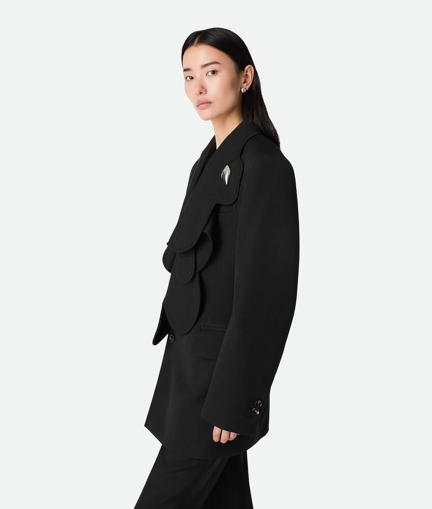 Bottega Veneta Chaqueta De Lana Compacta