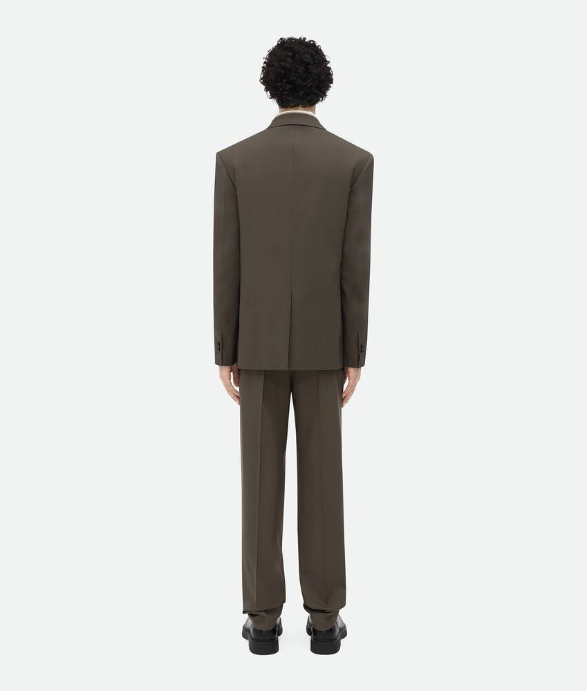 Bottega Veneta Chaqueta De Sarga De Lana Ligera