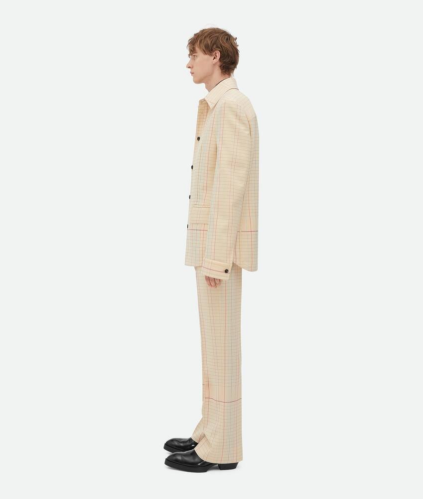 Bottega Veneta Chaqueta Notebook De Sarga De Lana