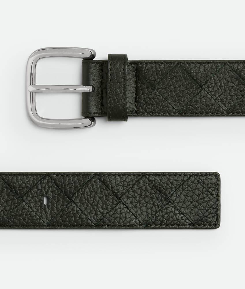 Bottega Veneta Cinturón Intrecciato Taurillon