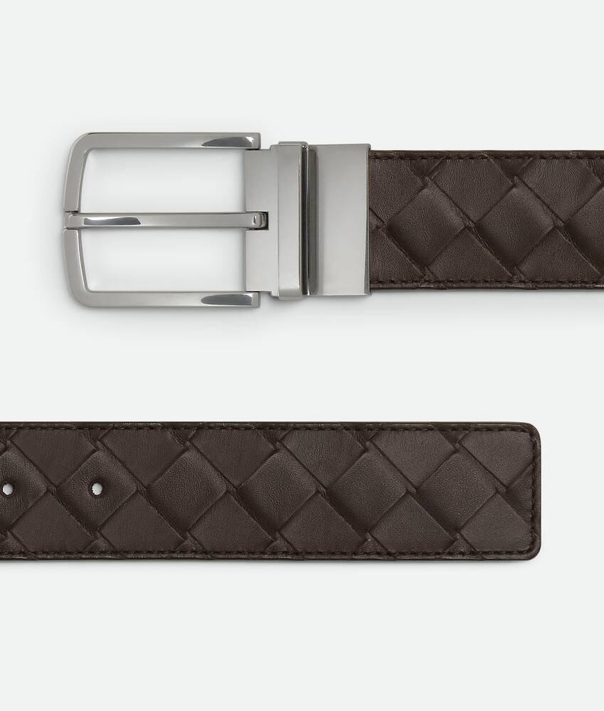 Bottega Veneta Cinturón Reversible Intrecciato
