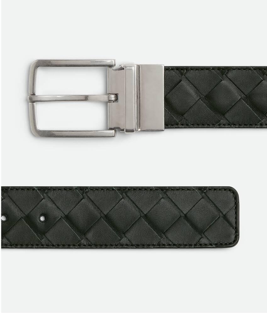 Bottega Veneta Cinturón Reversible Intrecciato