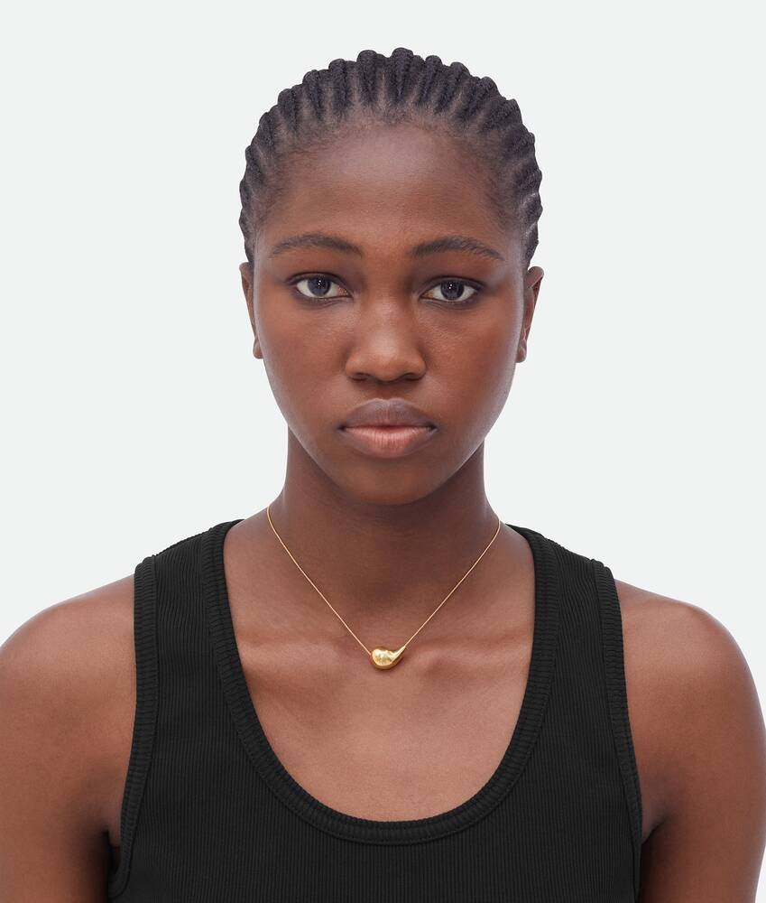 Bottega Veneta Collar Con Colgante Drop