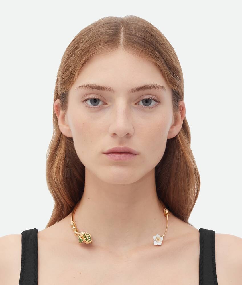 Bottega Veneta Collar Flower