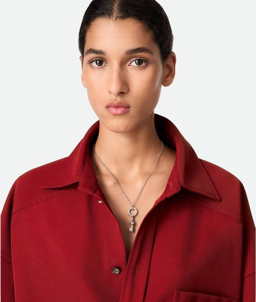Bottega Veneta Collar Knot con llave