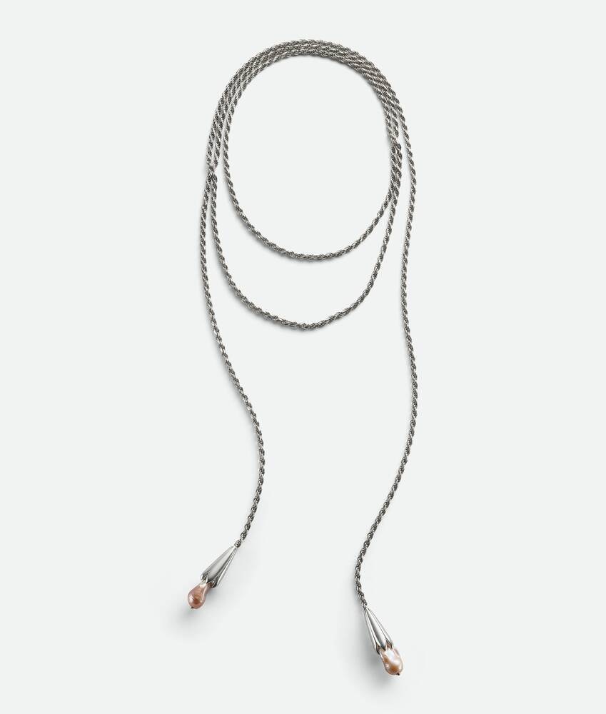 Bottega Veneta Collar Pearl estilo bufanda