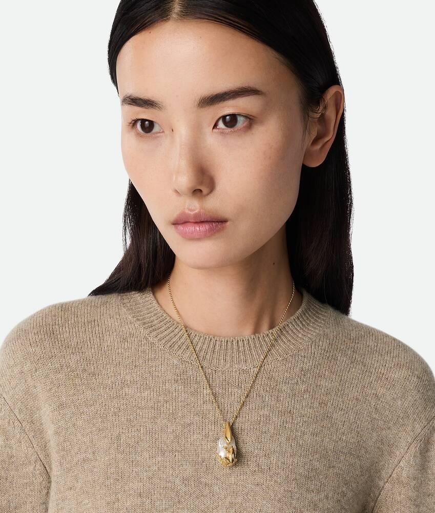 Bottega Veneta Collar Rana Pearl