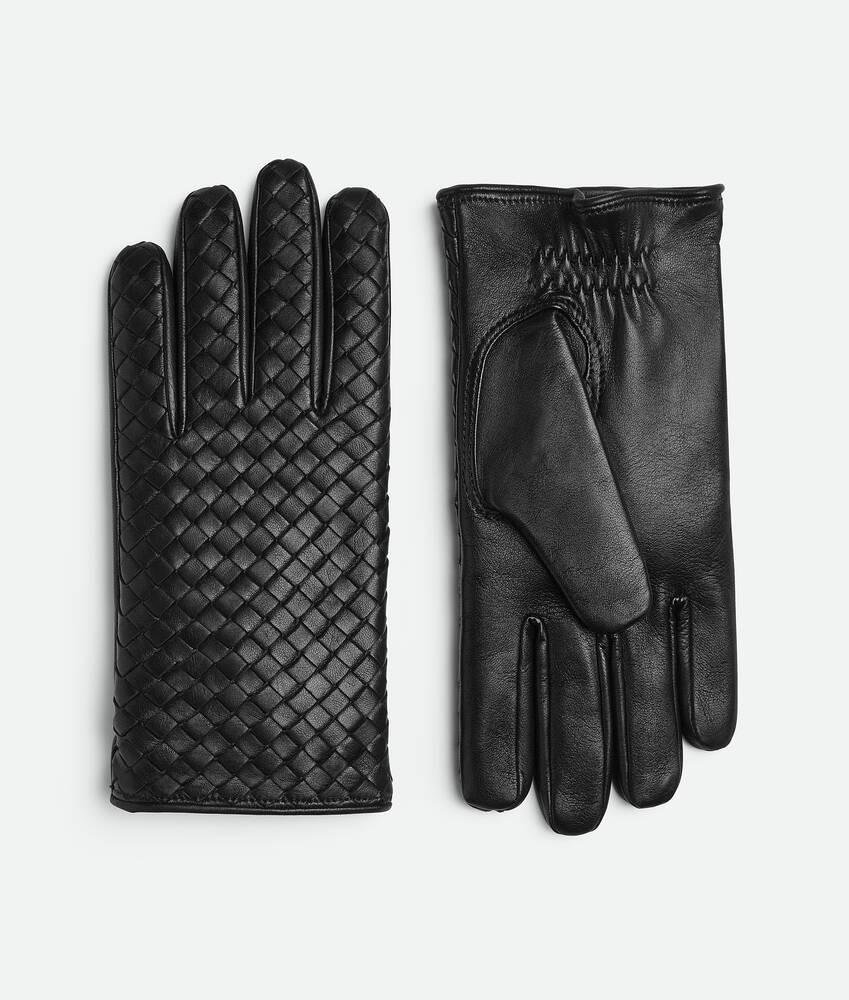Bottega Veneta Guantes De Piel Intrecciato