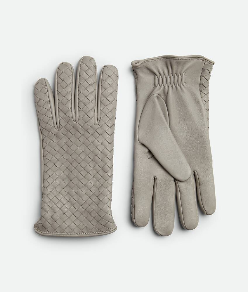 Bottega Veneta Guantes De Piel Intrecciato