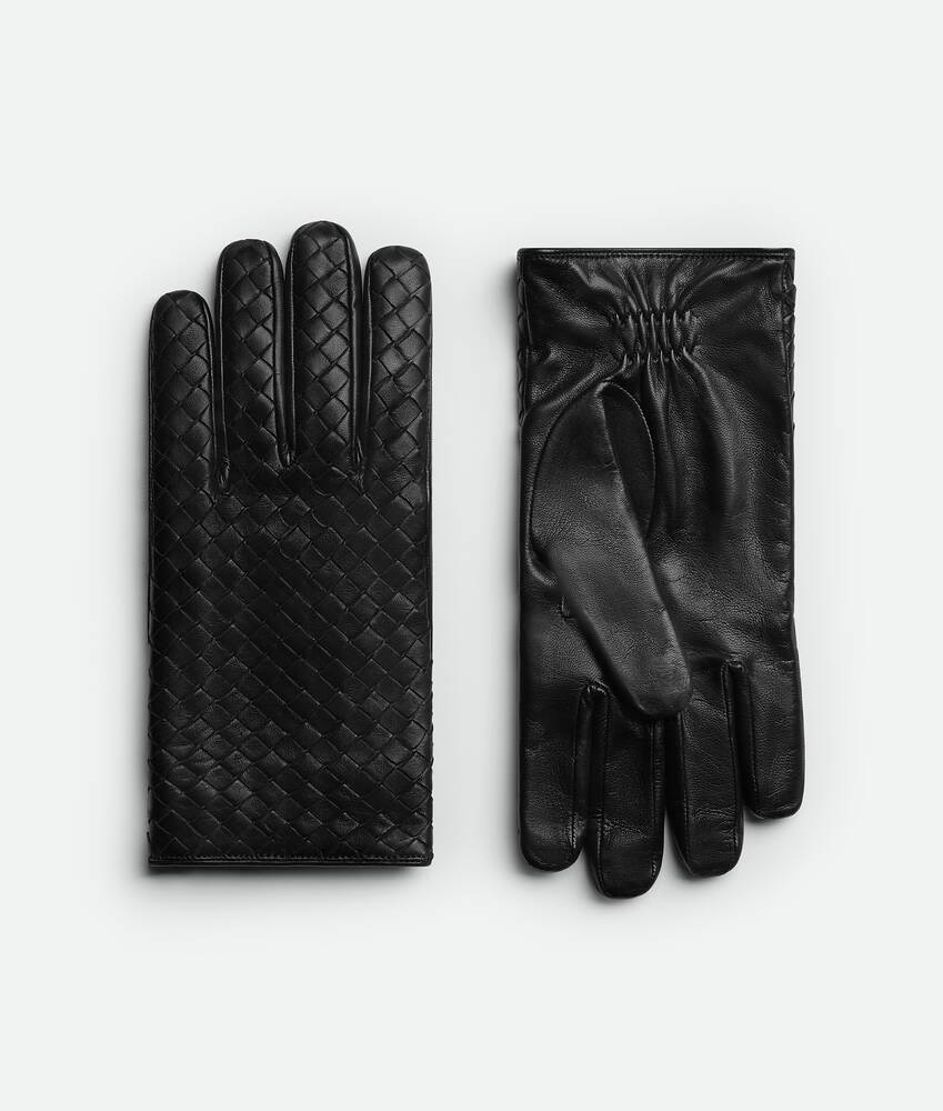 Bottega Veneta Guantes De Piel Intrecciato